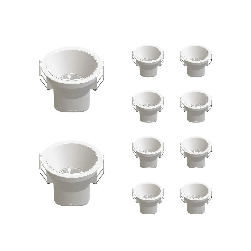 Spot LED Encastrable 8W IP44 Dimmable Blanc CCT Ø90mm - 3000K/4000K/5000K/5700K - Pack de 10