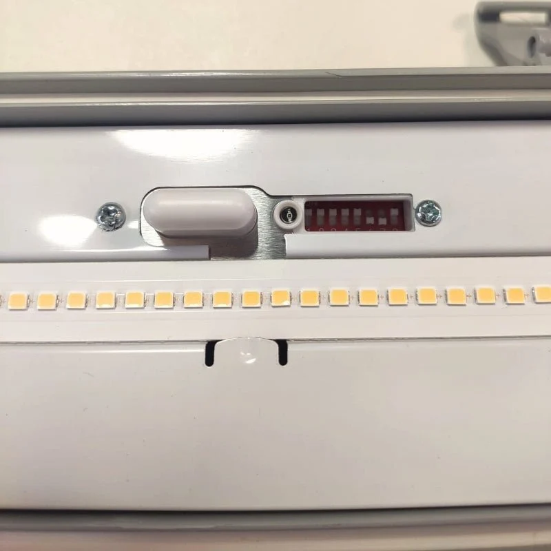 Réglette LED Étanche 150cm 50W 125lm/W IP65 avec Détecteur Intégré