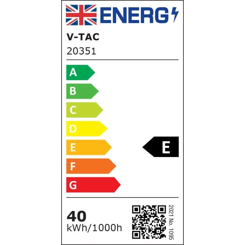 Réglette LED 120cm 40W 110lm/W Garantie 5 ans No Flicker