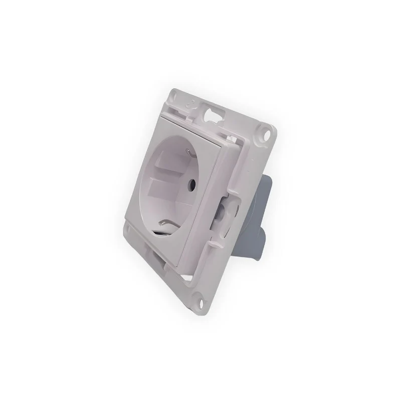 Tomada Schuko Shelly Wall Socket EU Branco