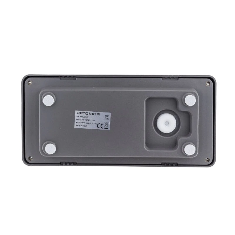 Applique Murale LED Rectangulaire 12W IP65 Gris