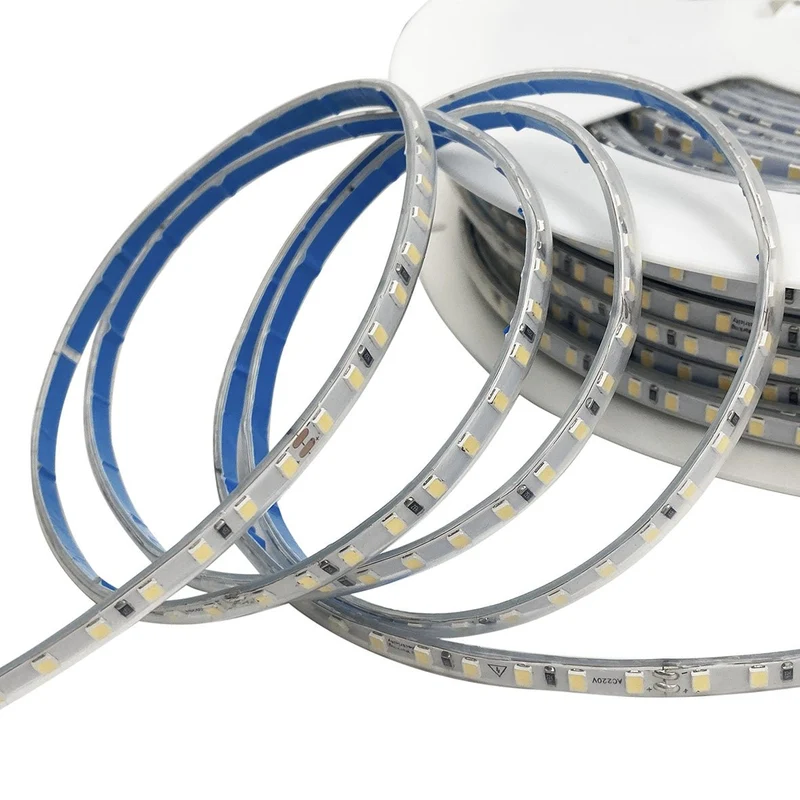 Ruban LED 50M 220V AC 5mm 2835 IP65 120LED/M