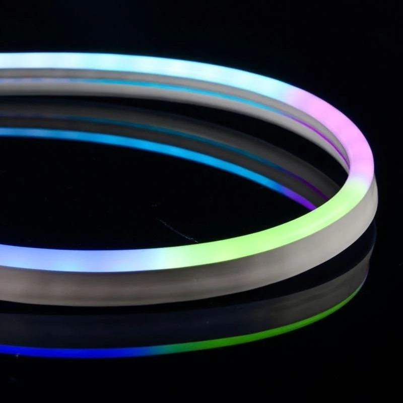 Néon Flexible Connecté LED RGBIC Tuya 24V 5M 60LED/m IP65