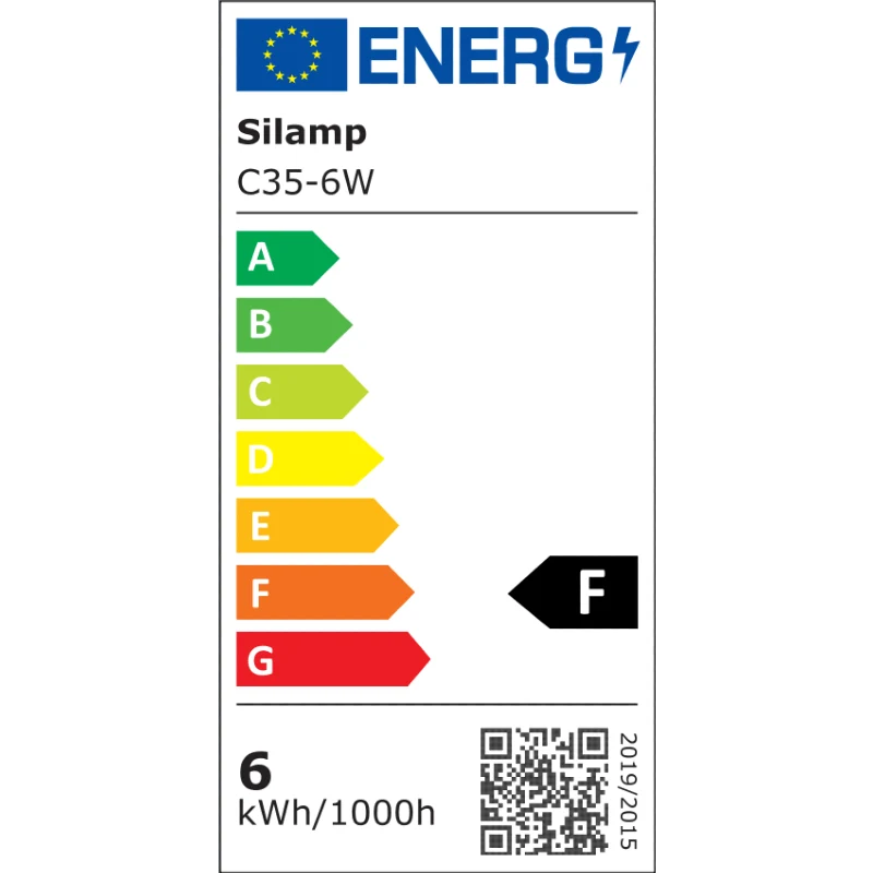 Ampoule LED E14 Filament 6W 220V C35 COB 360°