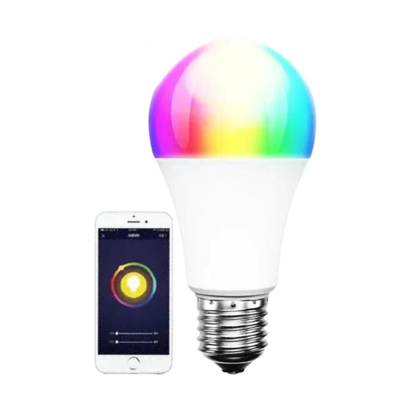 Pack de 10 - Ampoule LED Connectée Wifi E27 8.5W RGBW A60