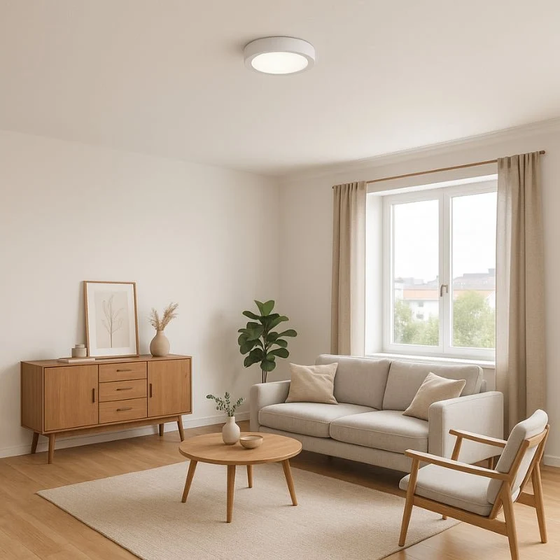 Plafonnier LED Rond 6W BLANC CCT - 3000K/4000K/6500K