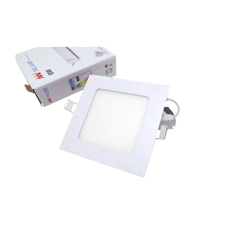 Spot LED Encastrable Carré BLANC 6W CCT - 3000K/4000K/6500K