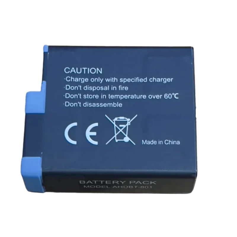 Batterie pour caméra Go Pro Hero 8, 7, 6, 5