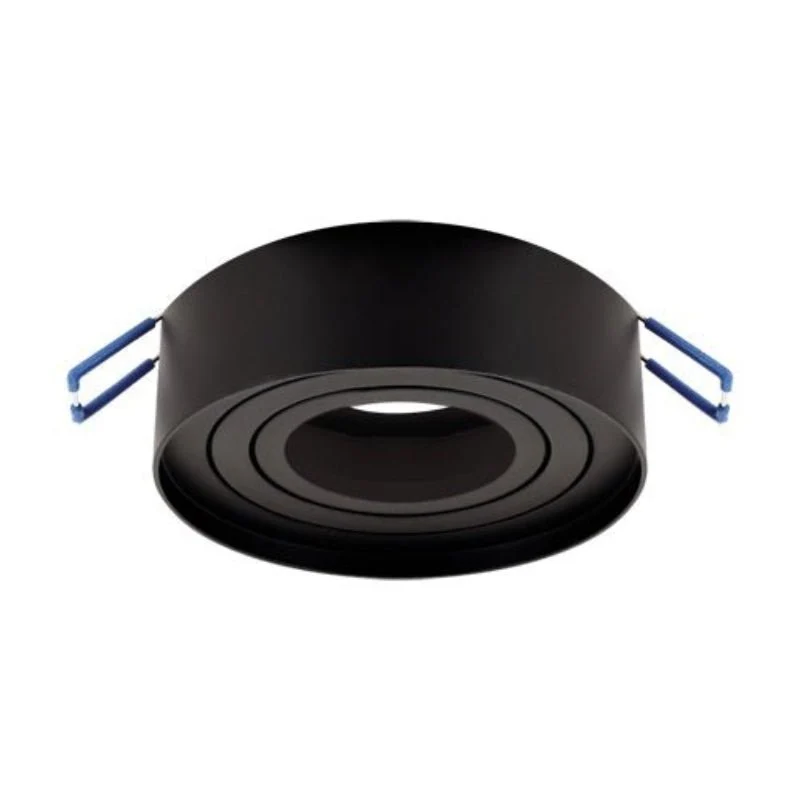Spot Encastrable Orientable NOIR pour Ampoule GU10