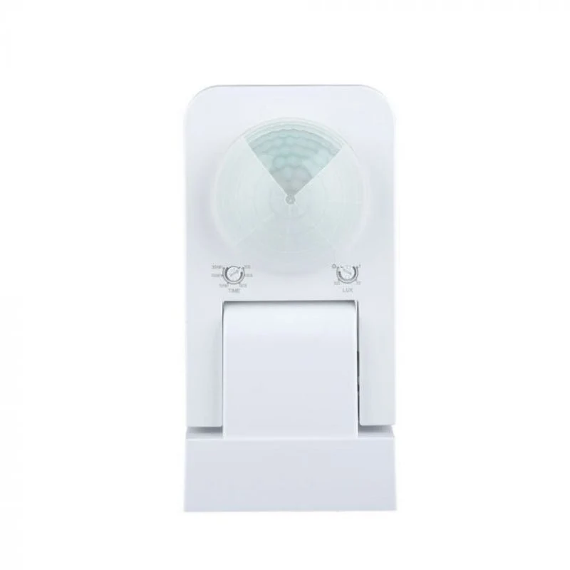 Détecteur de Mouvement Infrarouge Orientable IP65 Blanc