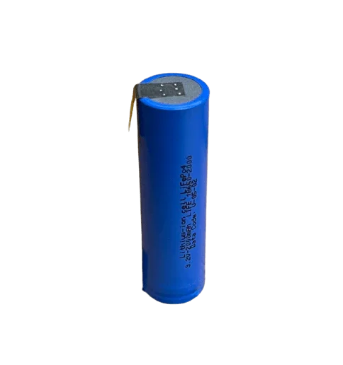 Batterie 18650 LiFEPO4 3.2v 2000mAh avec languettes