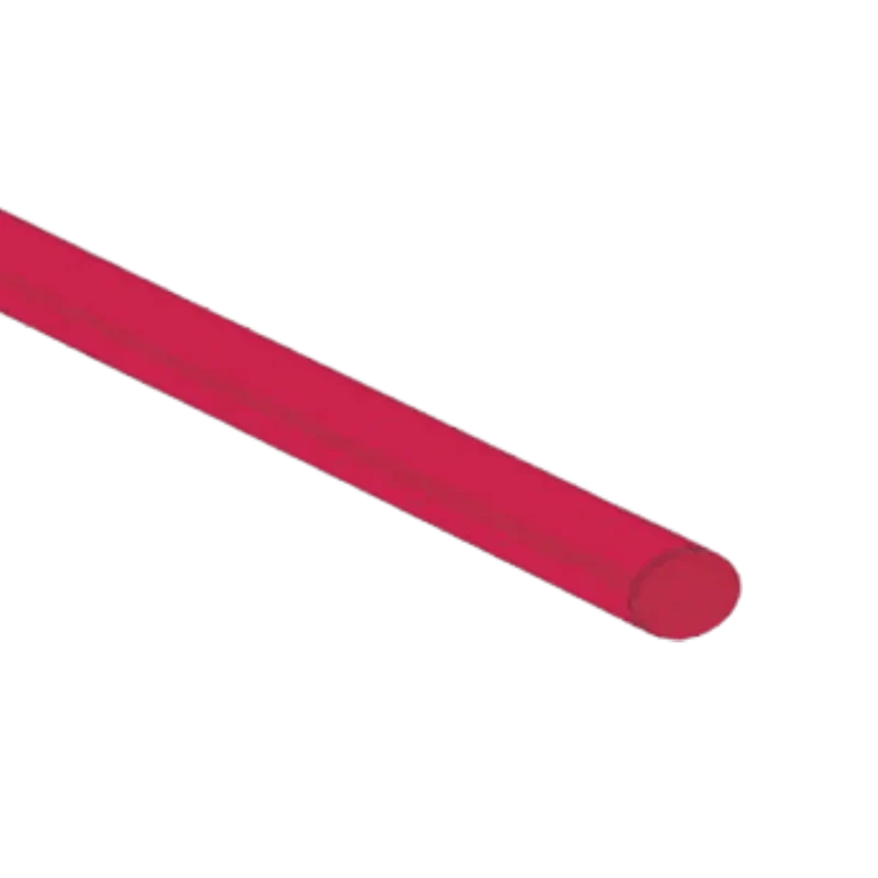 Gaine thermorétractable rouge 4,8 mm 2:1 – 1 m