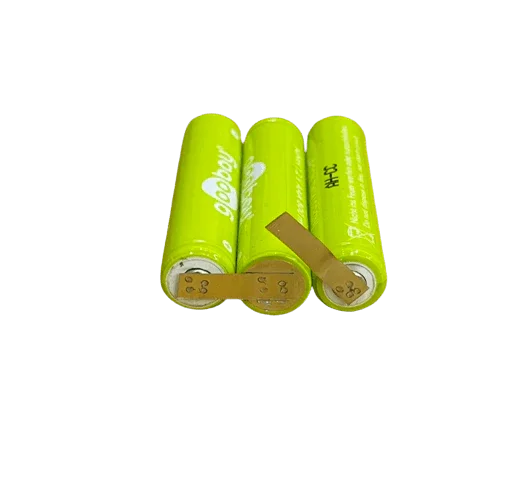 Batterie 3.6V 700mAh NiMH 3×AAA à languettes