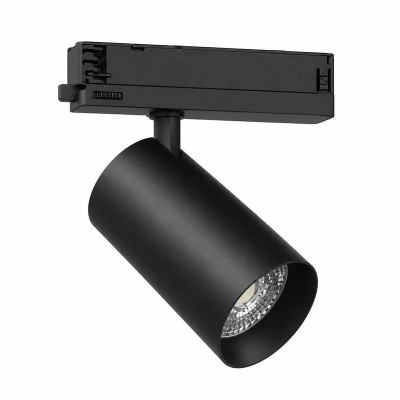 Spot LED sur Rail COB Triphasé 40W 36° Noir Philips - Garantie 5 ans