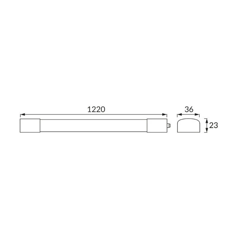 Réglette LED Étanche 120cm 36W Fine