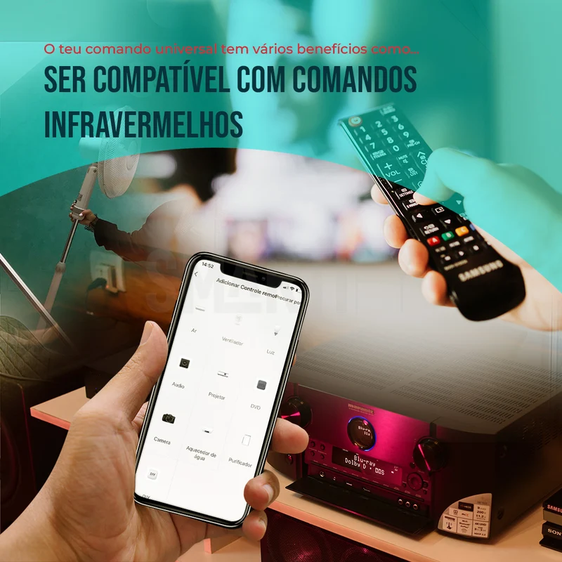 Comando Inteligente Universal Infravermelho WiFi Smartify
