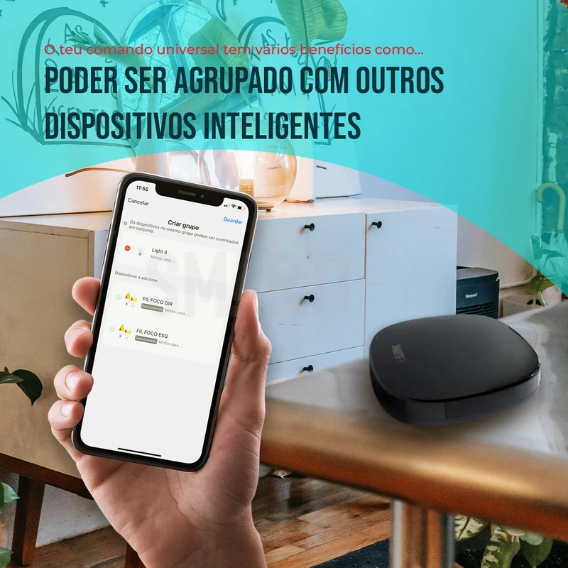 Comando Inteligente Universal Infravermelho WiFi Smartify