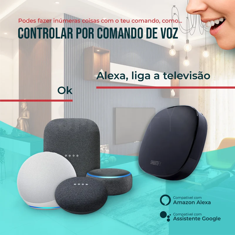 Comando Inteligente Universal Infravermelho WiFi Smartify