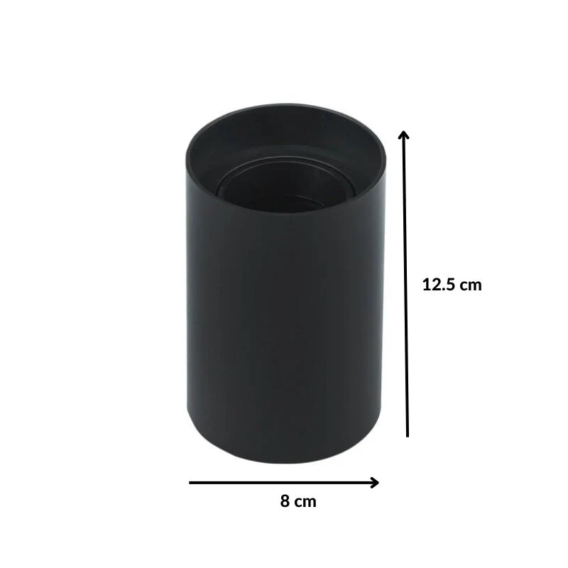 Spot en Saillie LED Noir pour Ampoule GU10