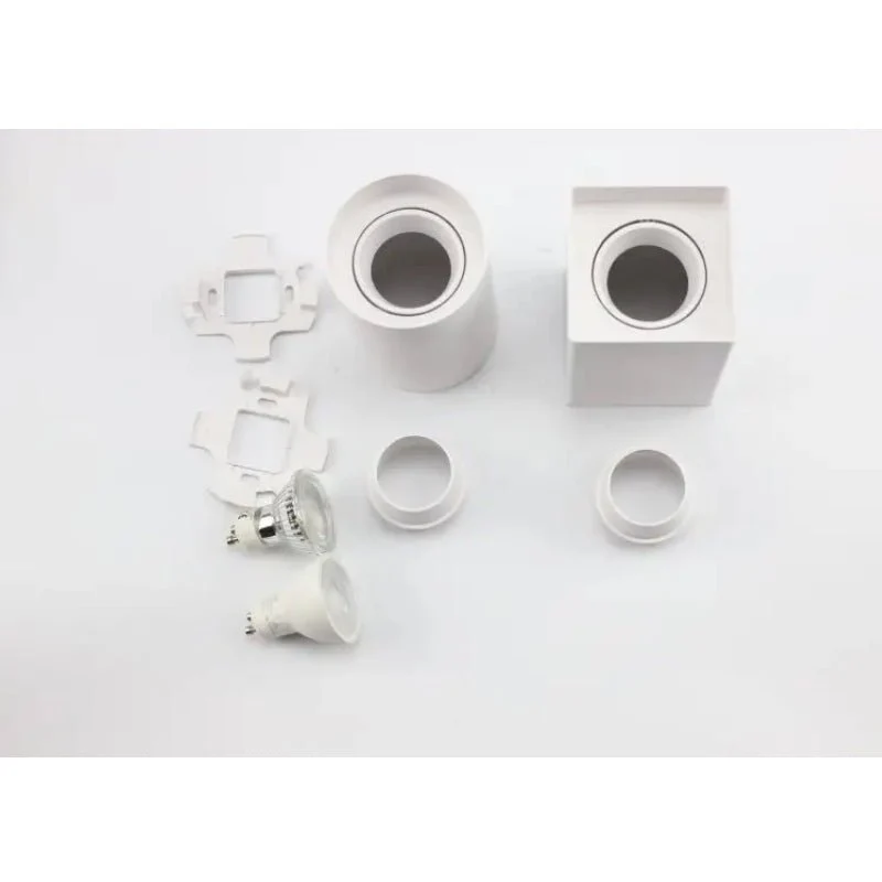 Spot en Saillie LED Blanc pour Ampoule GU10