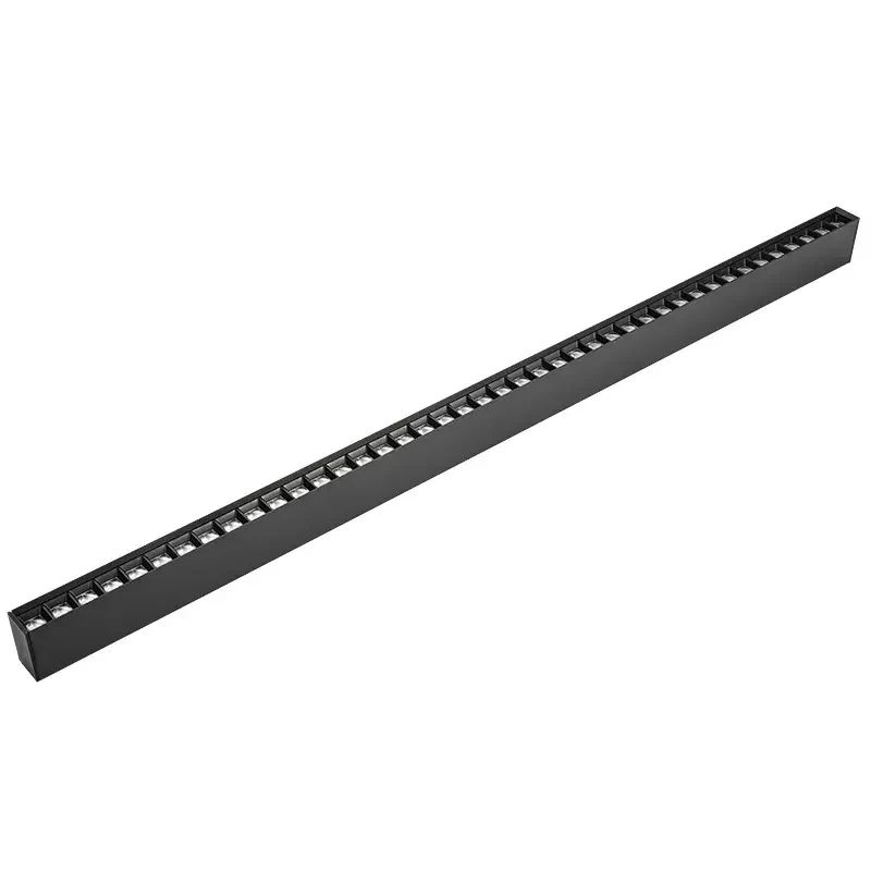 Pack de 10 - Réglette Suspendue LED 120cm 35W Noir