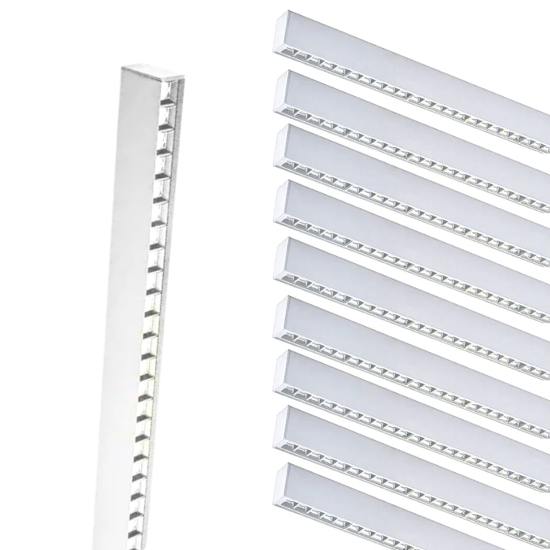 Pack de 10 - Réglette Suspendue LED 120cm 35W Blanc