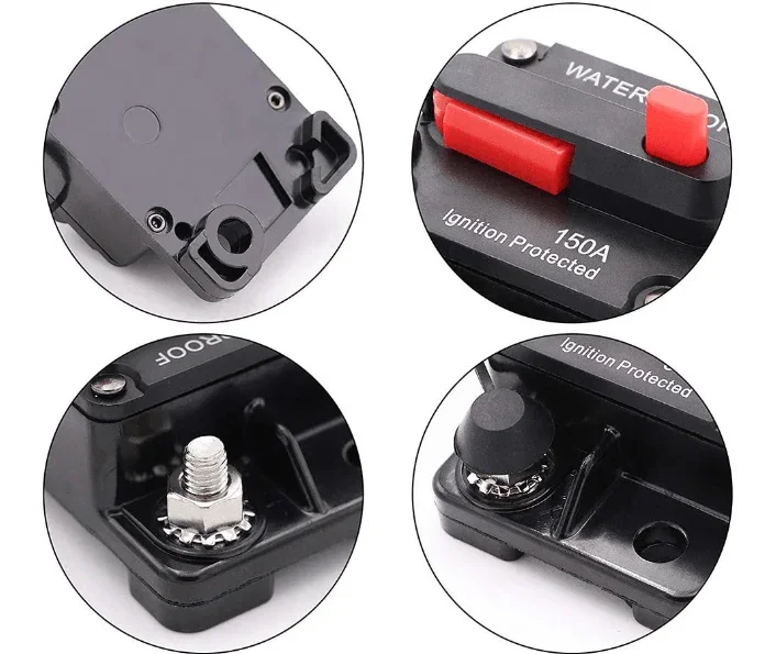 Disjoncteur étanche 40A 12-48V DC IP67