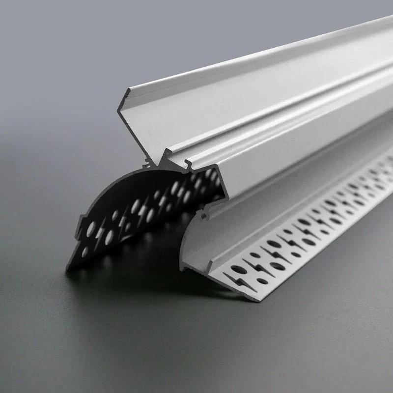 Profilé Aluminium Blanc 2m pour Ruban LED simple pour Faux-Plafond