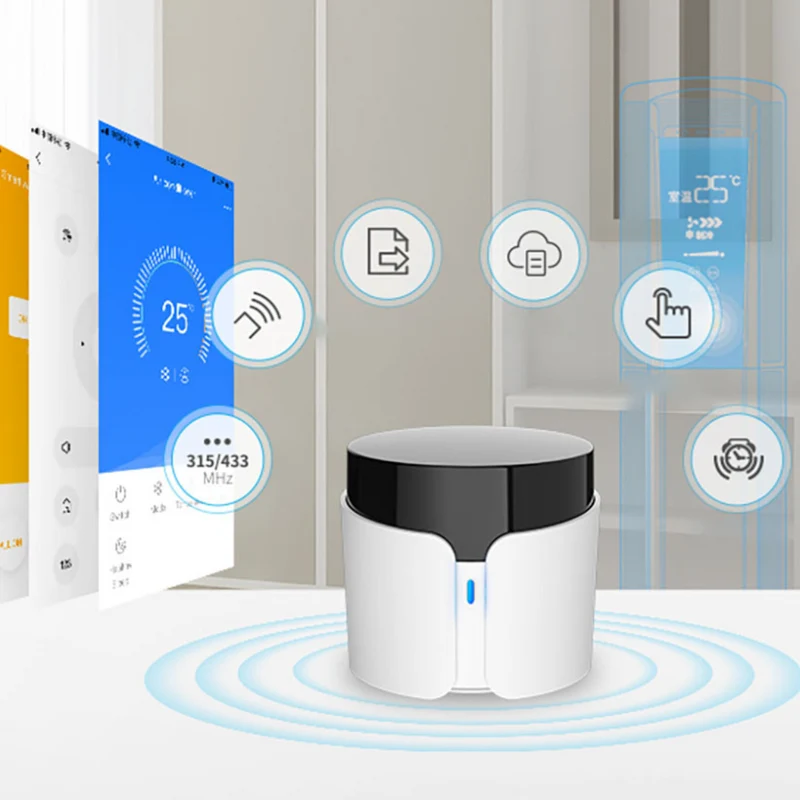 Broadlink BestCon RM4C PRO - Comando Universal Infravermelhos e Radio Frequências WiFi