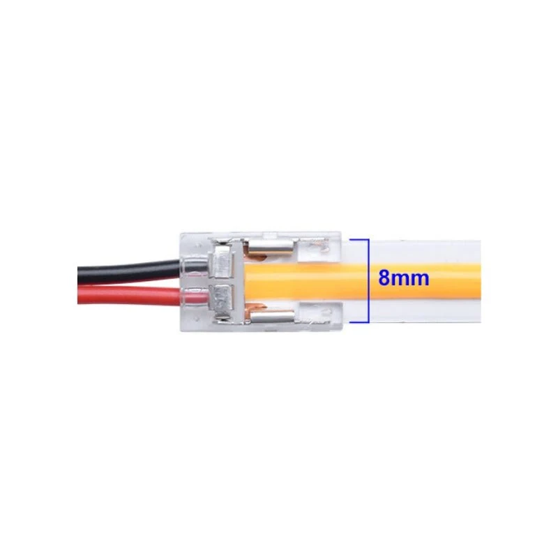 Connecteur Double pour Ruban LED COB 8mm