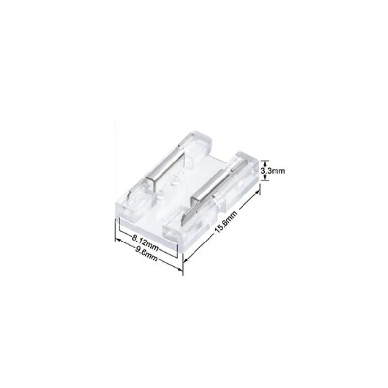 Connecteur Droit pour Ruban LED COB 8mm