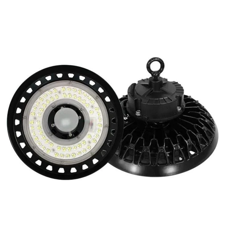 Suspension Industrielle UFO 200W 160lm/W avec Détecteur de mouvement