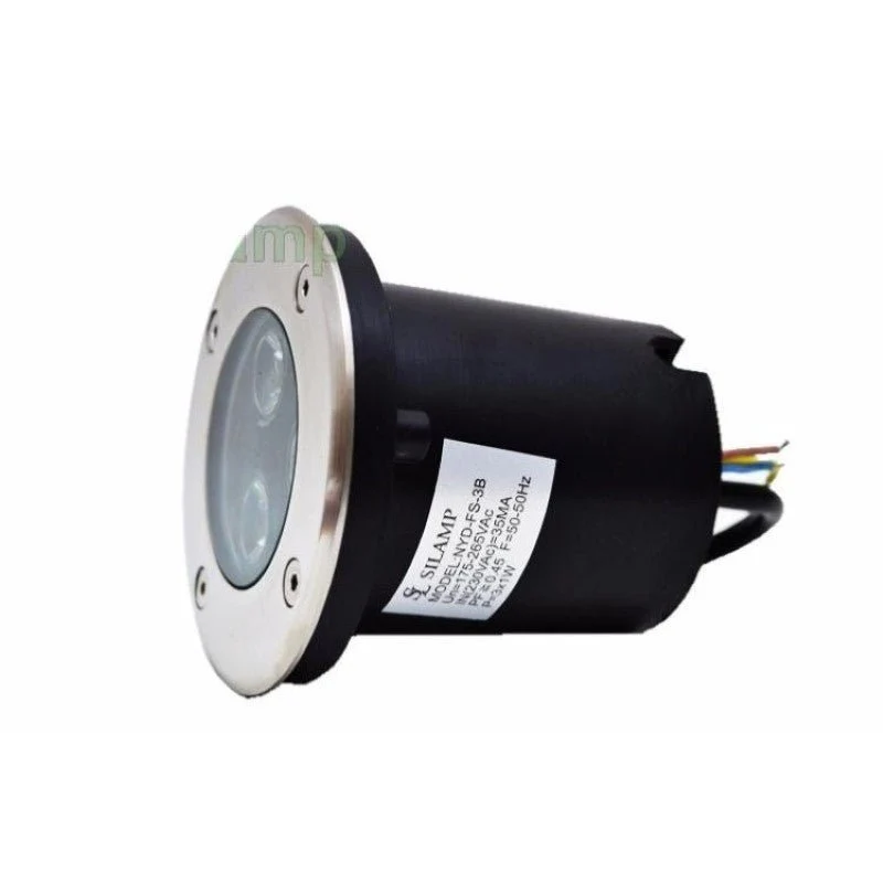 Spot LED Encastrable Extérieur IP65 220V Sol 3W 80° - Pack de 20