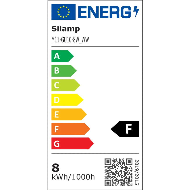 Ampoule LED GU10 8W 220V - Pack de 100
