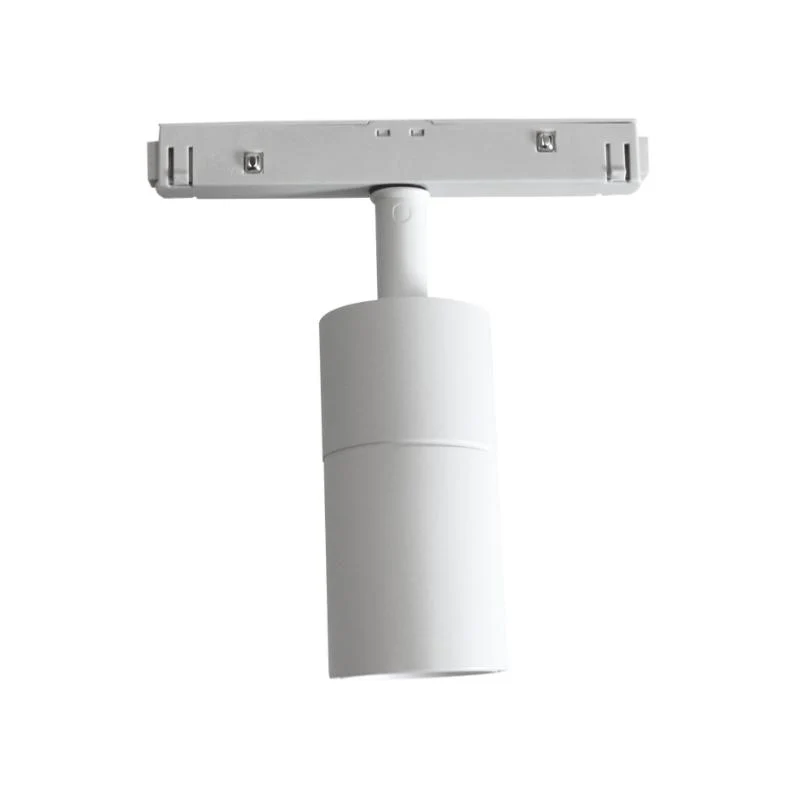 Spot LED sur Rail Magnétique 48V 7W Orientable BLANC