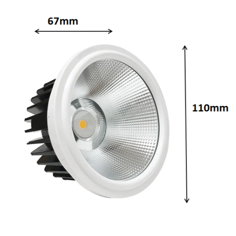 Ampoule LED 20W AR111 COB Rond
