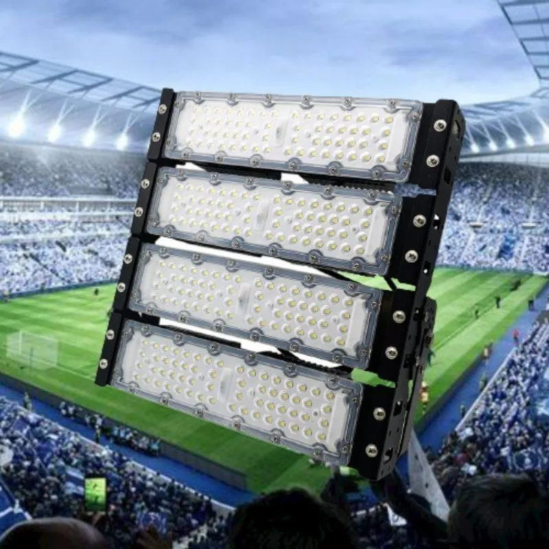 Projecteur LED Puissant Industriel 200W IP65 Noir