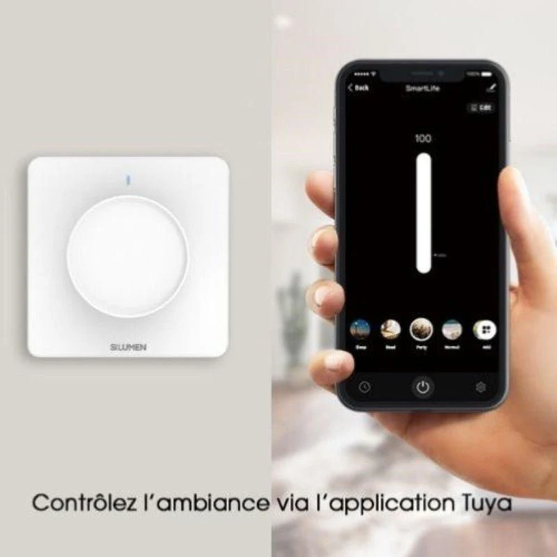 Variateur de Lumière WiFi Rotatif