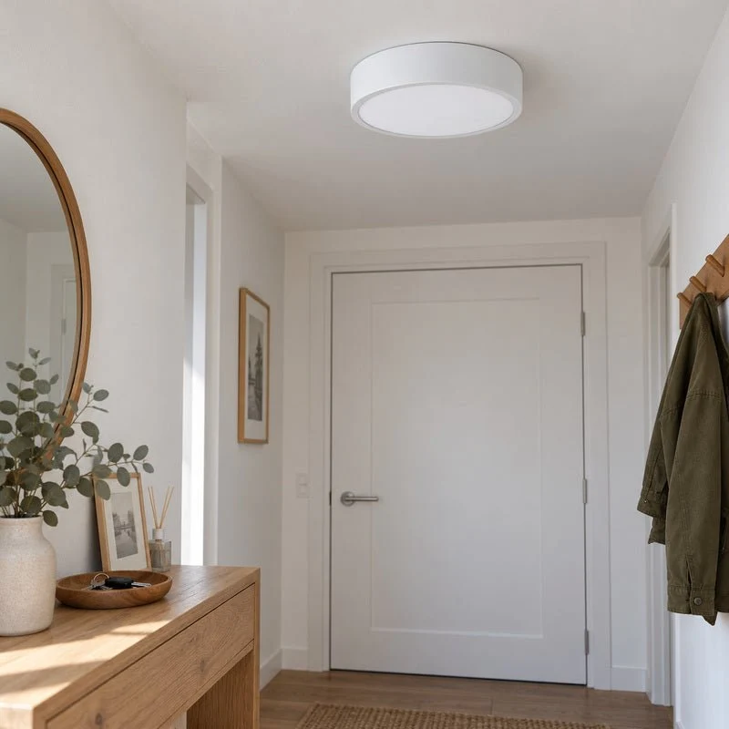 Plafonnier LED Blanc 18W 25cm