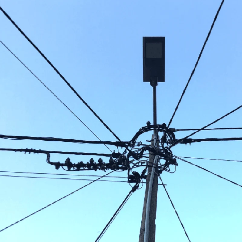 Luminaire LED urbain solaire 20W IP65