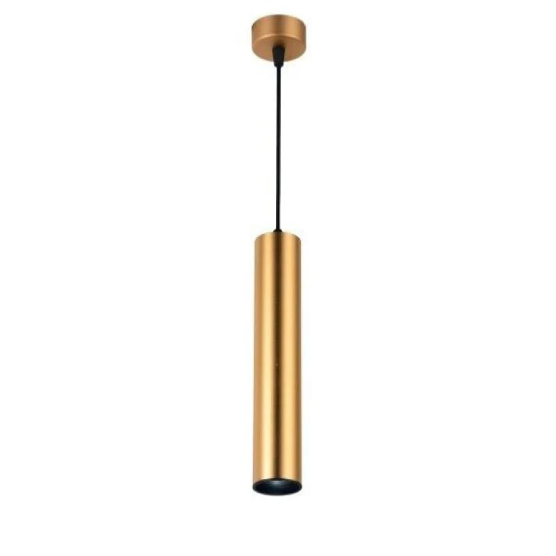 Luminaire Suspendu GU10 IP20 30cm Doré