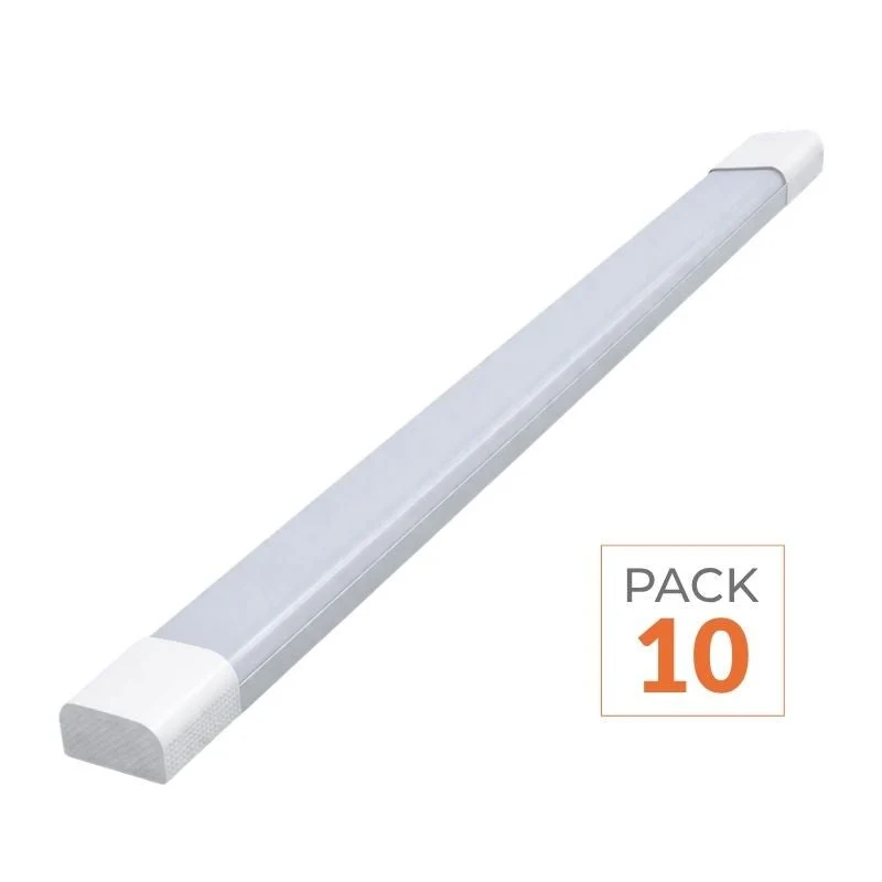 Pack de 10 - Réglette LED 120cm 50W