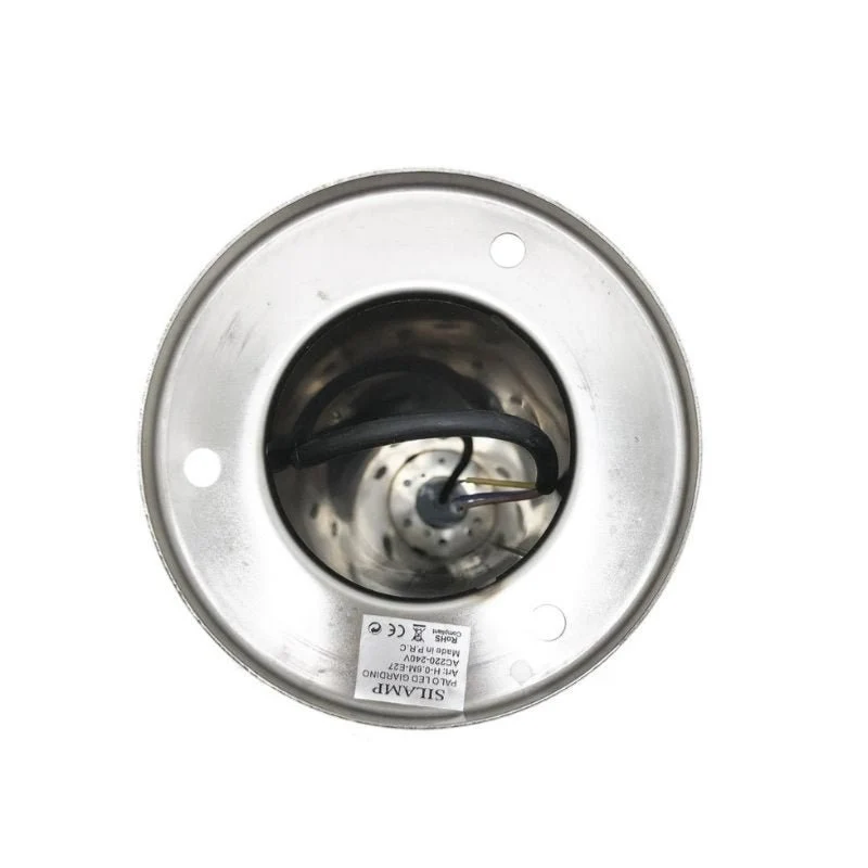 Pack de 6 - Borne Extérieure 100cm 220V IP65 ARGENT pour Ampoule E27