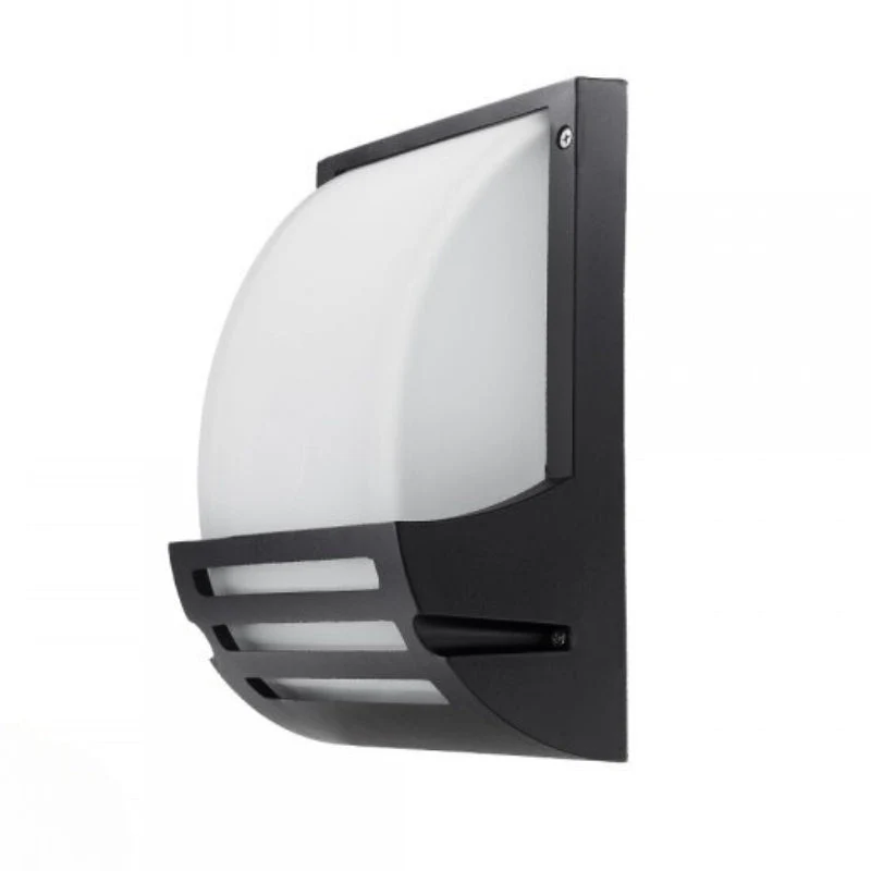 Applique Murale Noire LED IP44 pour ampoule E27