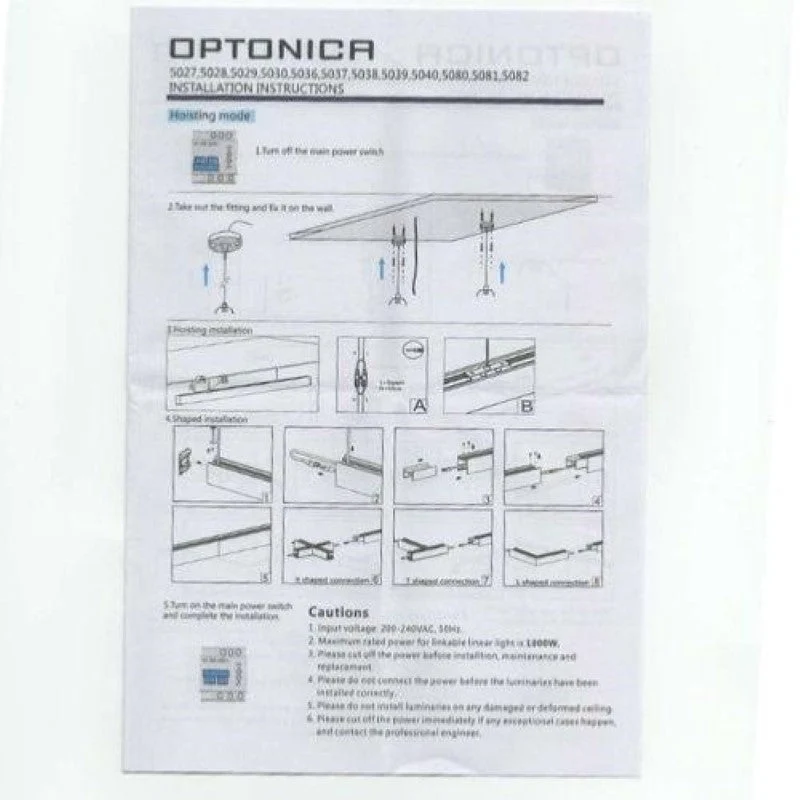 Suspension Linéaire LED 120cm 40W Interconnectable BLANC