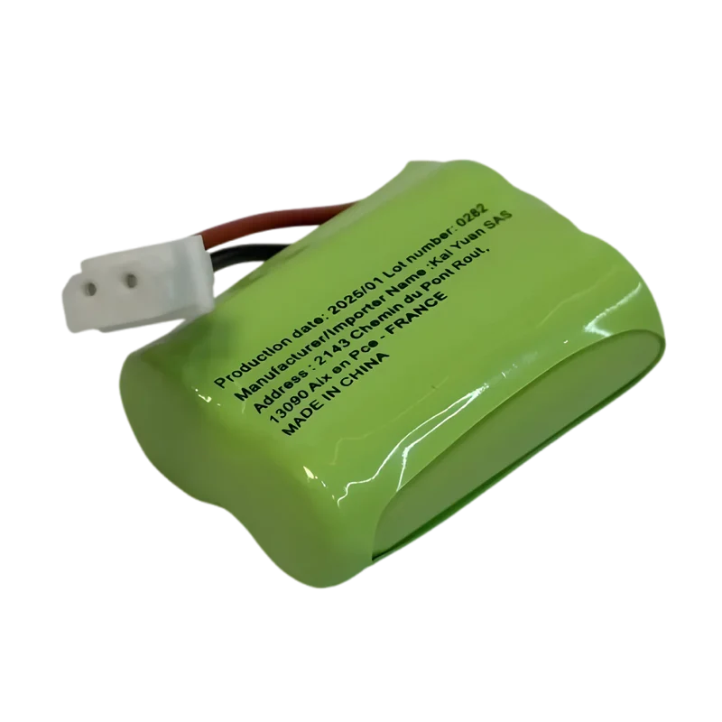 Batterie 2.4V Ni-MH 400 mAh pour téléphone DECT et babyphone