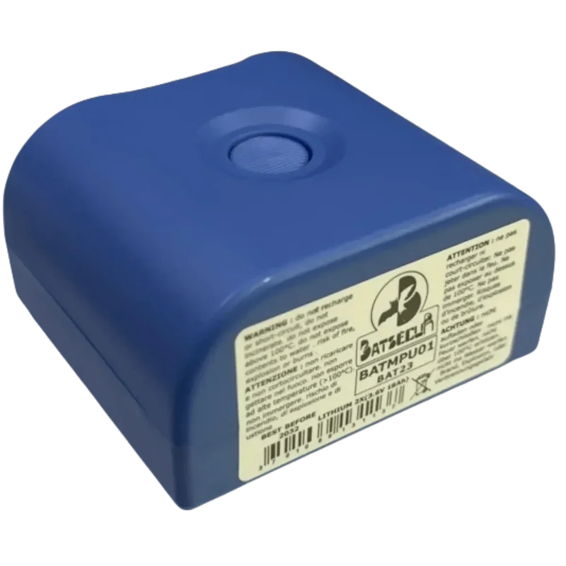 Pile Lithium BATLi-23 / MPU01X 7.2V 18Ah Compatible Alarme Hager Daitem