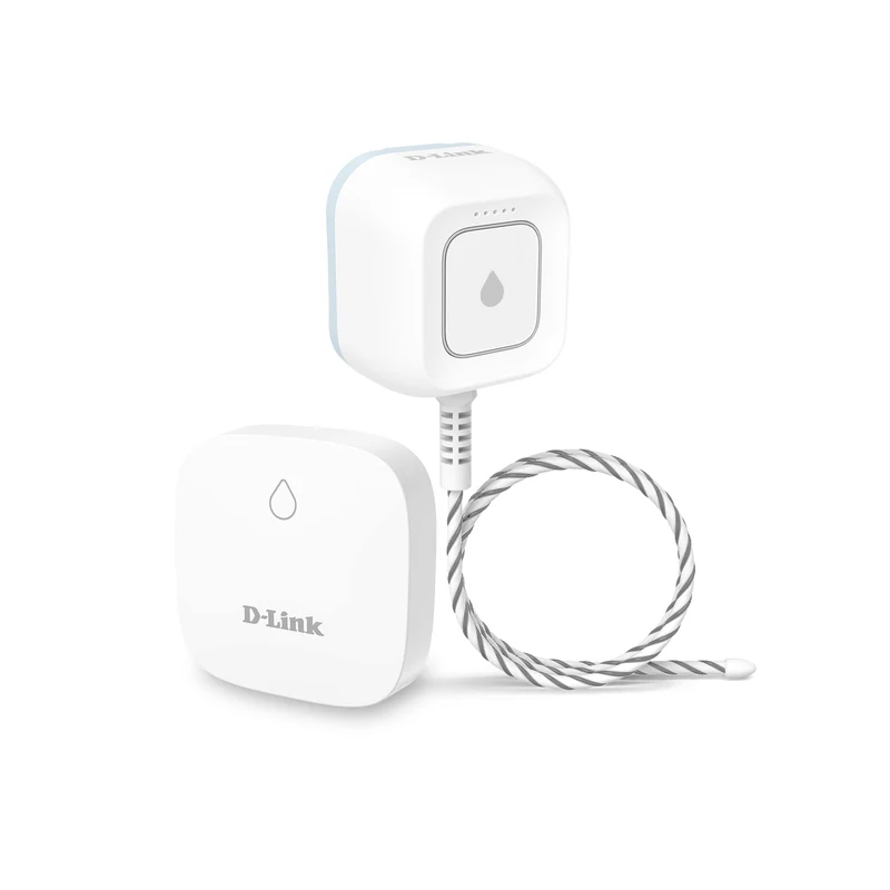 D-Link Expandable Smart Wi-Fi Water Leak Sensor Starter Kit (SW-A11KT) plus D-Link Wi-Fi Smart Plug (PM-01M) - Special Bundle
