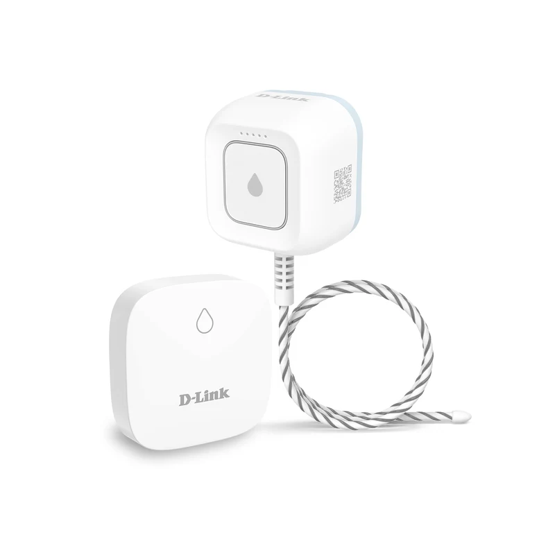D-Link Expandable Smart Wi-Fi Water Leak Sensor Starter Kit (SW-A11KT) plus D-Link Wi-Fi Smart Plug (PM-01M) - Special Bundle