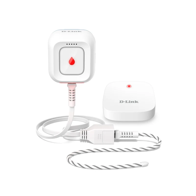 D-Link Expandable Smart Wi-Fi Water Leak Sensor Starter Kit (SW-A11KT) plus D-Link Wi-Fi Smart Plug (PM-01M) - Special Bundle